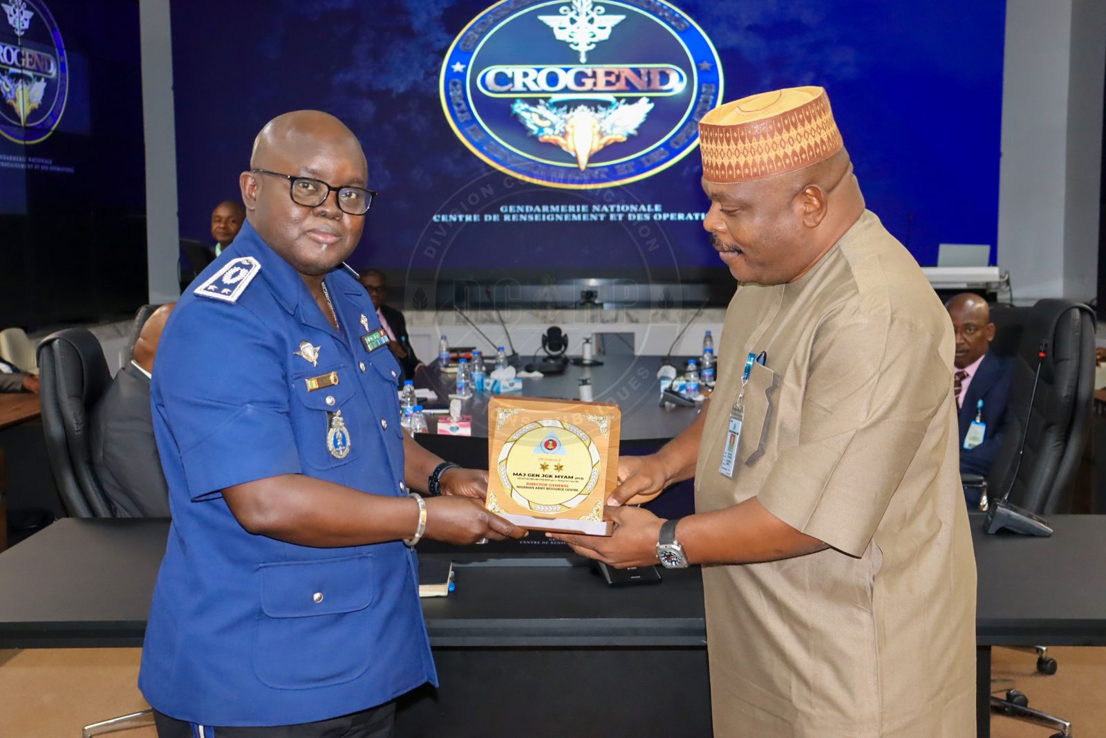 Coopération sécuritaire : la délégation du Nigerian  Army Resource Center reçue à la Gendarmerie nationale - Image 3
